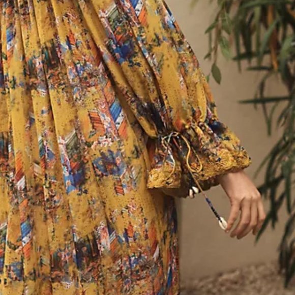 Payal Jain | Nitya Off-The-Shoulder Maxi Dress | NWT - Picture 5 of 7